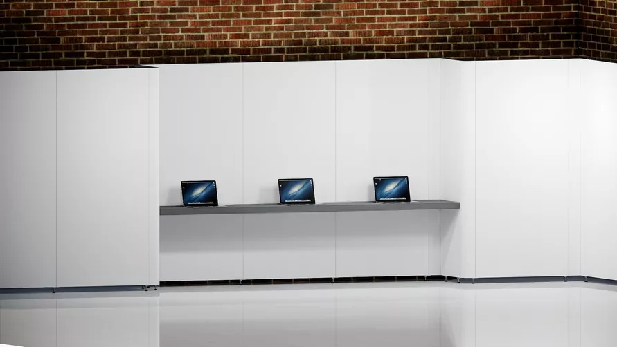 Work alcove 3 units